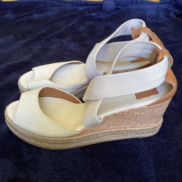 Tory Burch Wedge Shoe - Picture 2 of 5